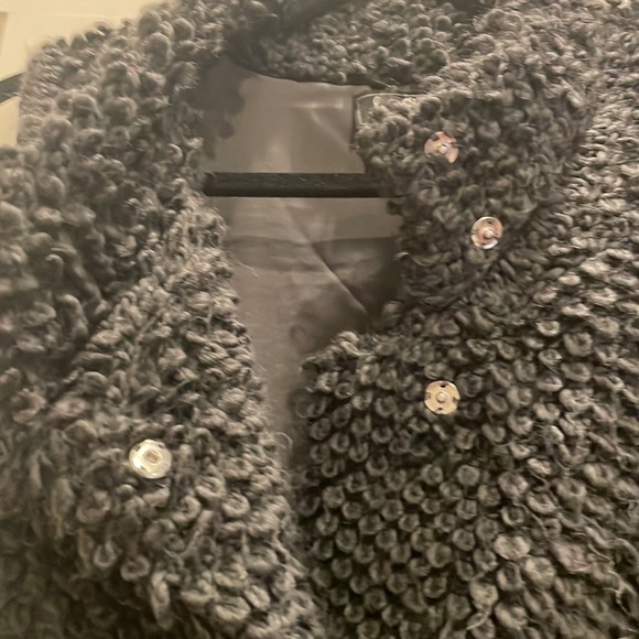 SAM EDELMAN Grey Cameron Loop Yarn Vest Size S - Picture 4 of 7